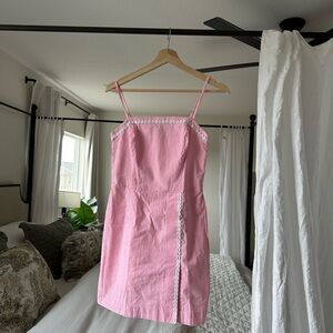 Lilly Pulitzer jumper, romper pink stripes